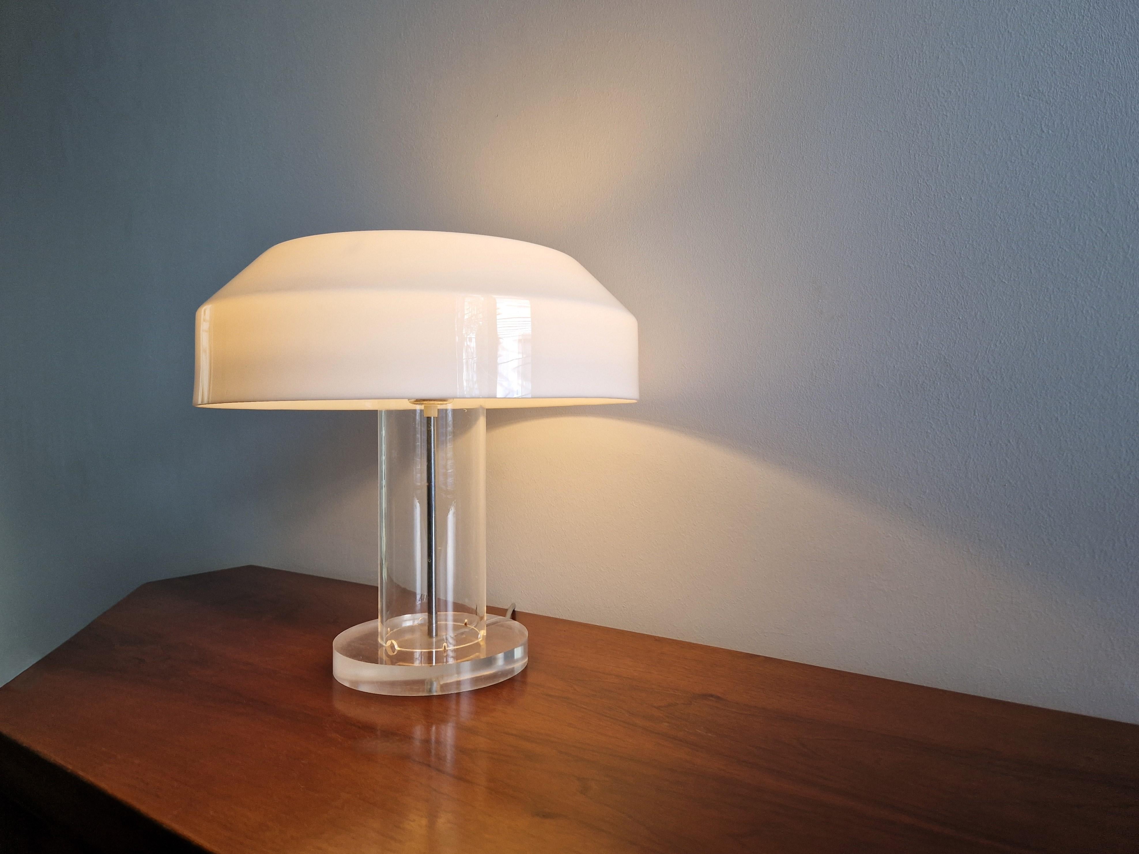 Lampada da tavolo ABN di Aldo van den Nieuwelaar per ABN, Paesi Bassi, 1970 in vendita 2