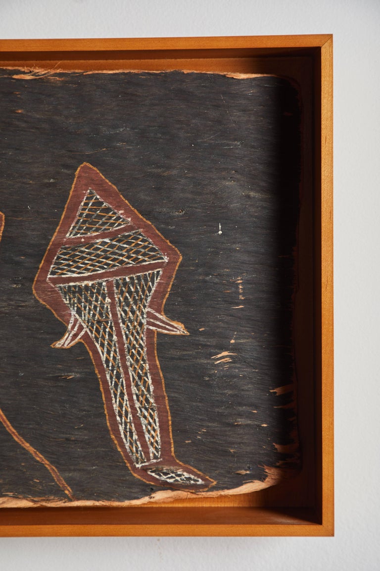 Aboriginal Bark Painting at 1stdibs