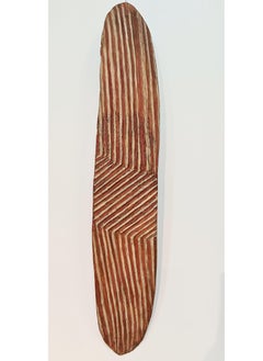 Aboriginal Carved Wood Wunda Shield Australia Tribal Art Interior Design