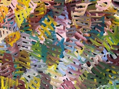 Aboriginal Contemporary Painting Awelye Atnwengerrp by Emily Pwerle