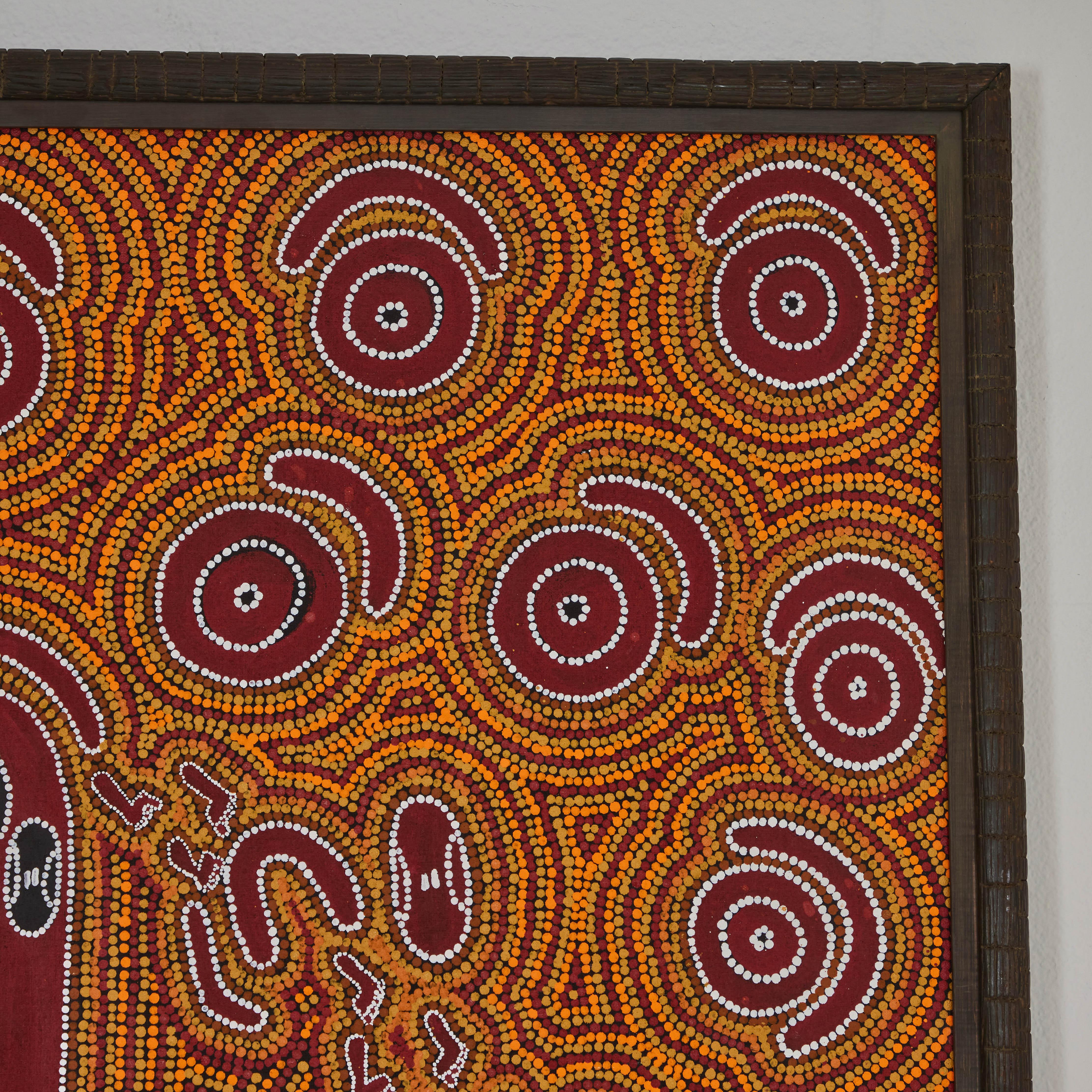 Australian Aboriginal Jukurrpa by Andrea and Kathleen Martin Nungarrayi For Sale