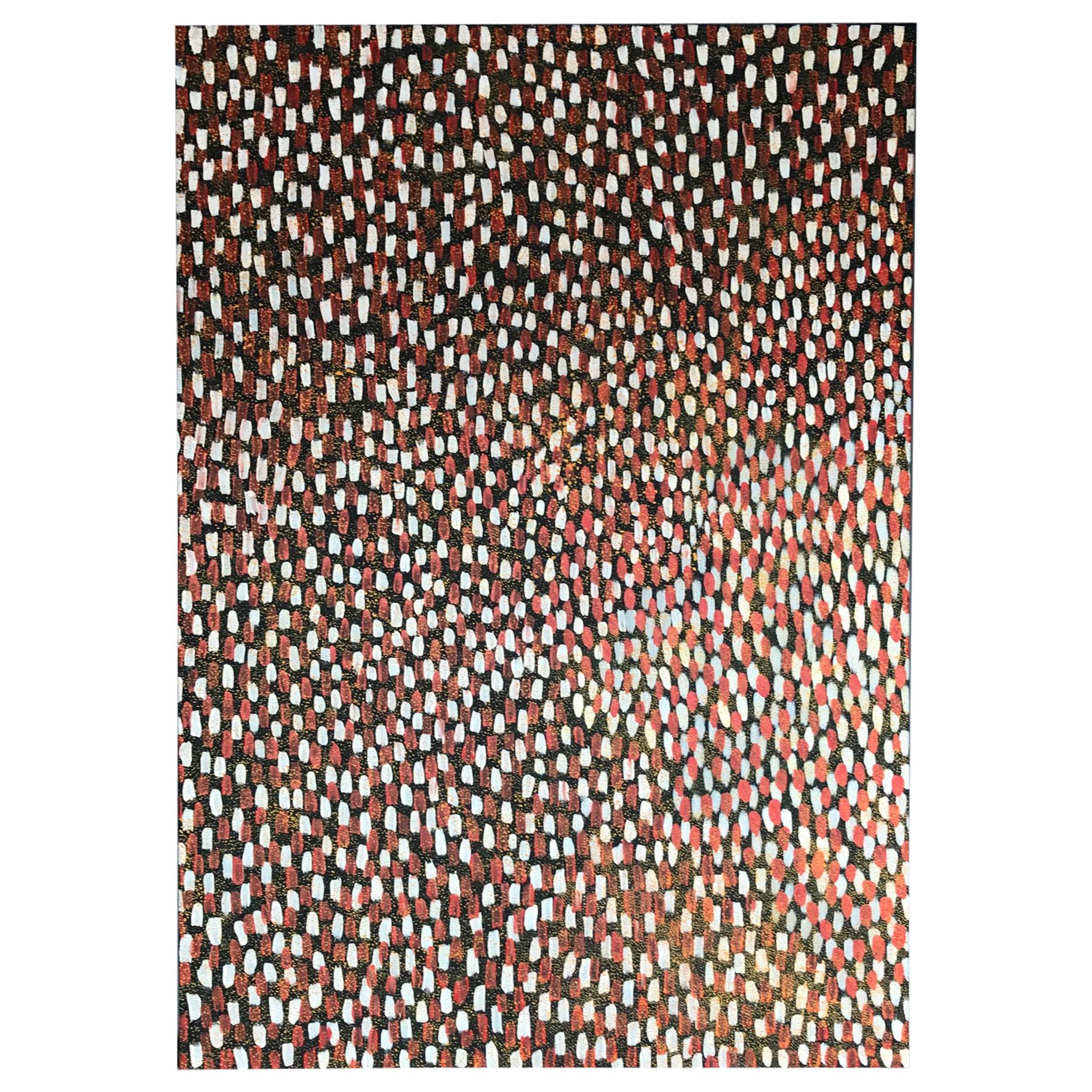 Peinture aborigène « Bush Medicine Leaves Dreaming », Abie Loy en vente