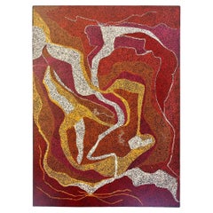 Pittura aborigena di Jorna Newberry, Australia