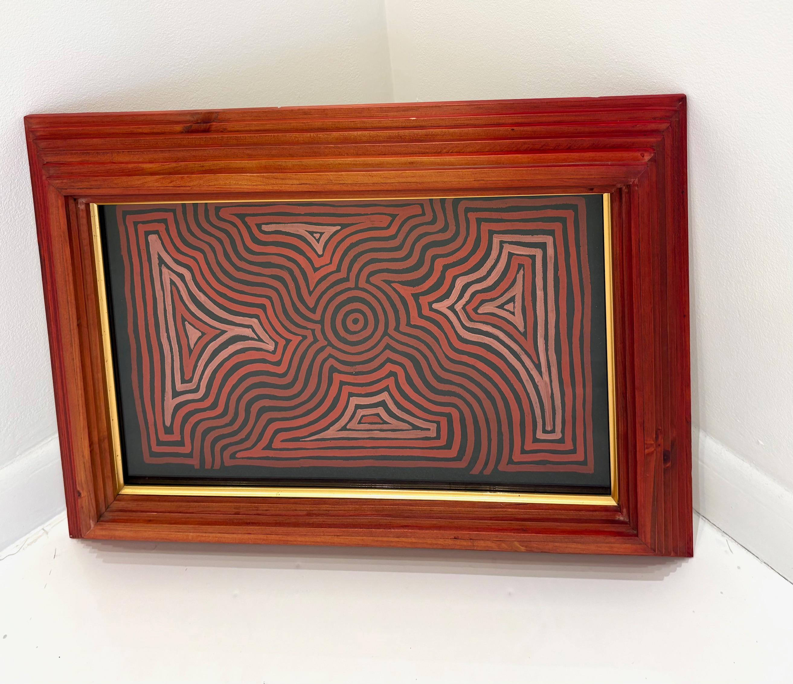 Tribal Peinture autochtone de Natasha Lennon en vente