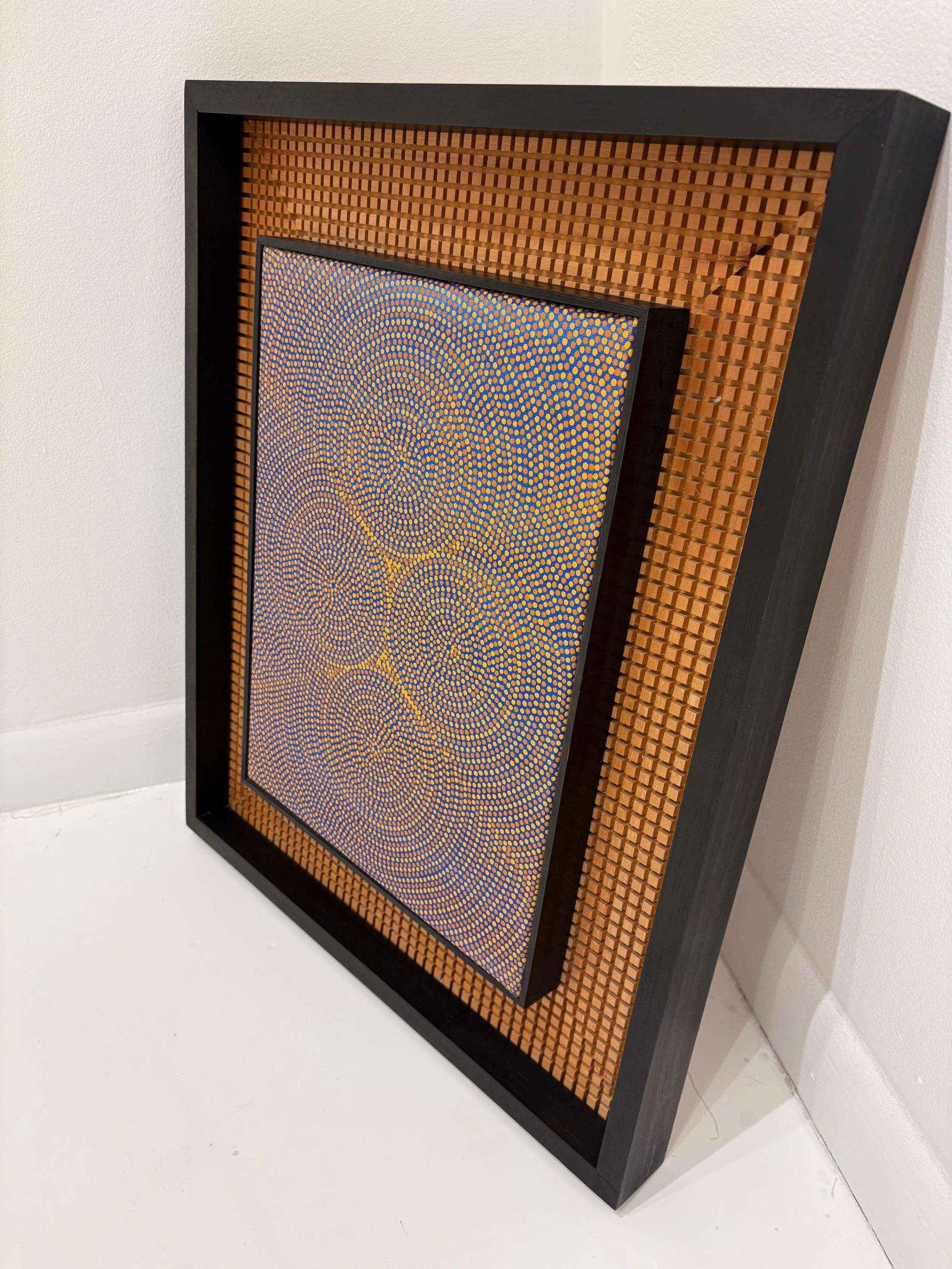 Toile Peinture aborigène de Tom Ngayulu. en vente
