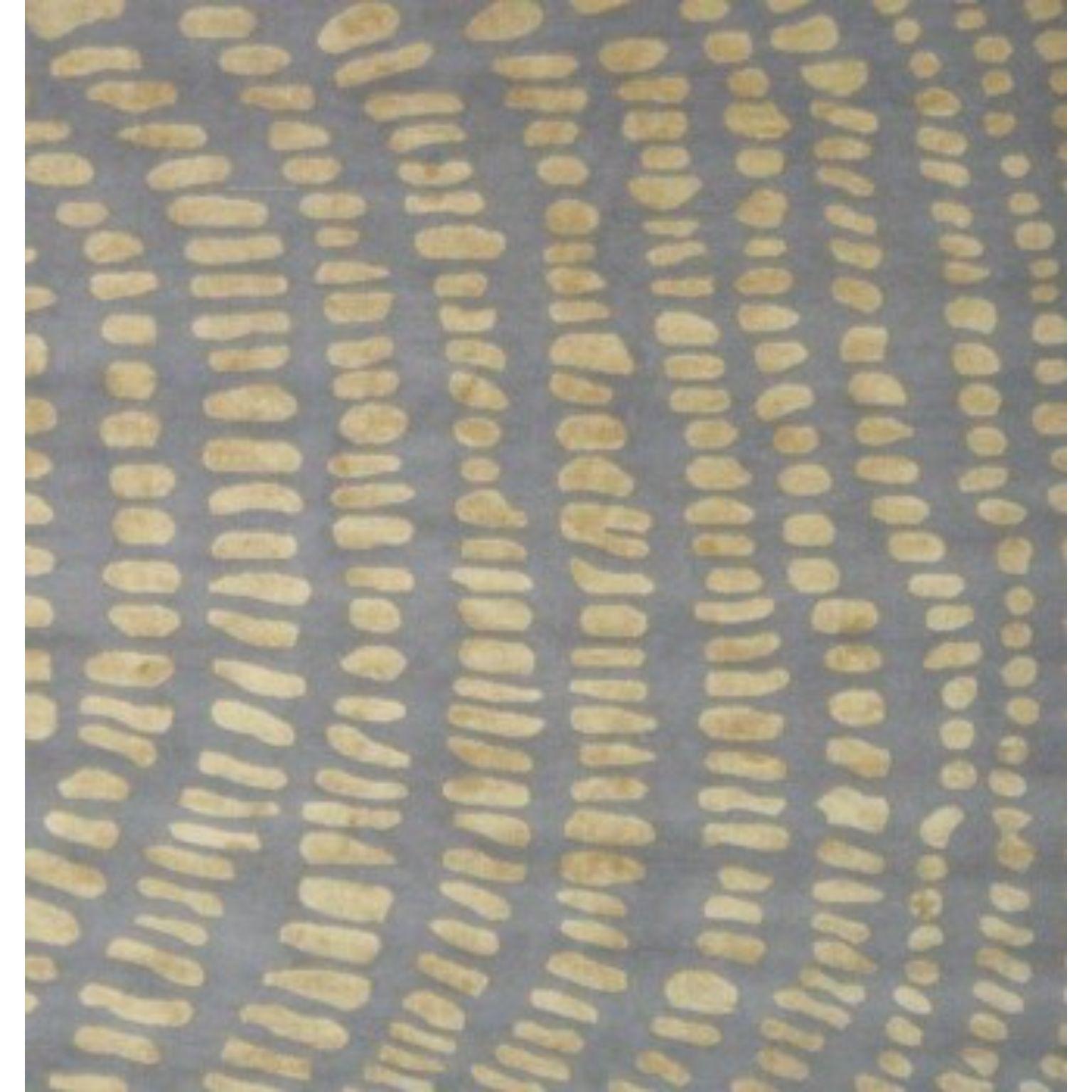Großer Teppich in Aborigine-Form von Art & Loom (Nepalesisch) im Angebot