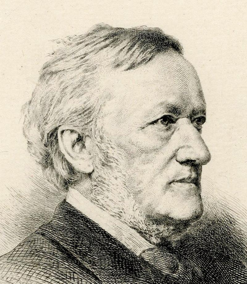 A Richard Wagner - Académique Print par Abot, Eugene-Michel-Joseph
