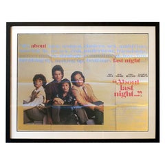 Affiche « Last Night » (La nuit dernière), 1986