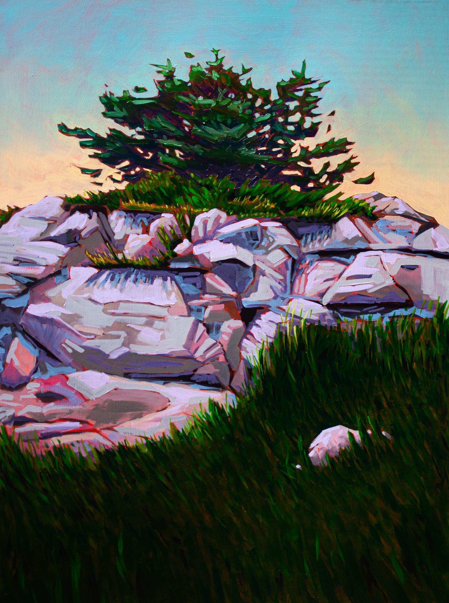 American Above All by James Mattison, 36x48, Oil on Wood Canvas, 2023 For Sale