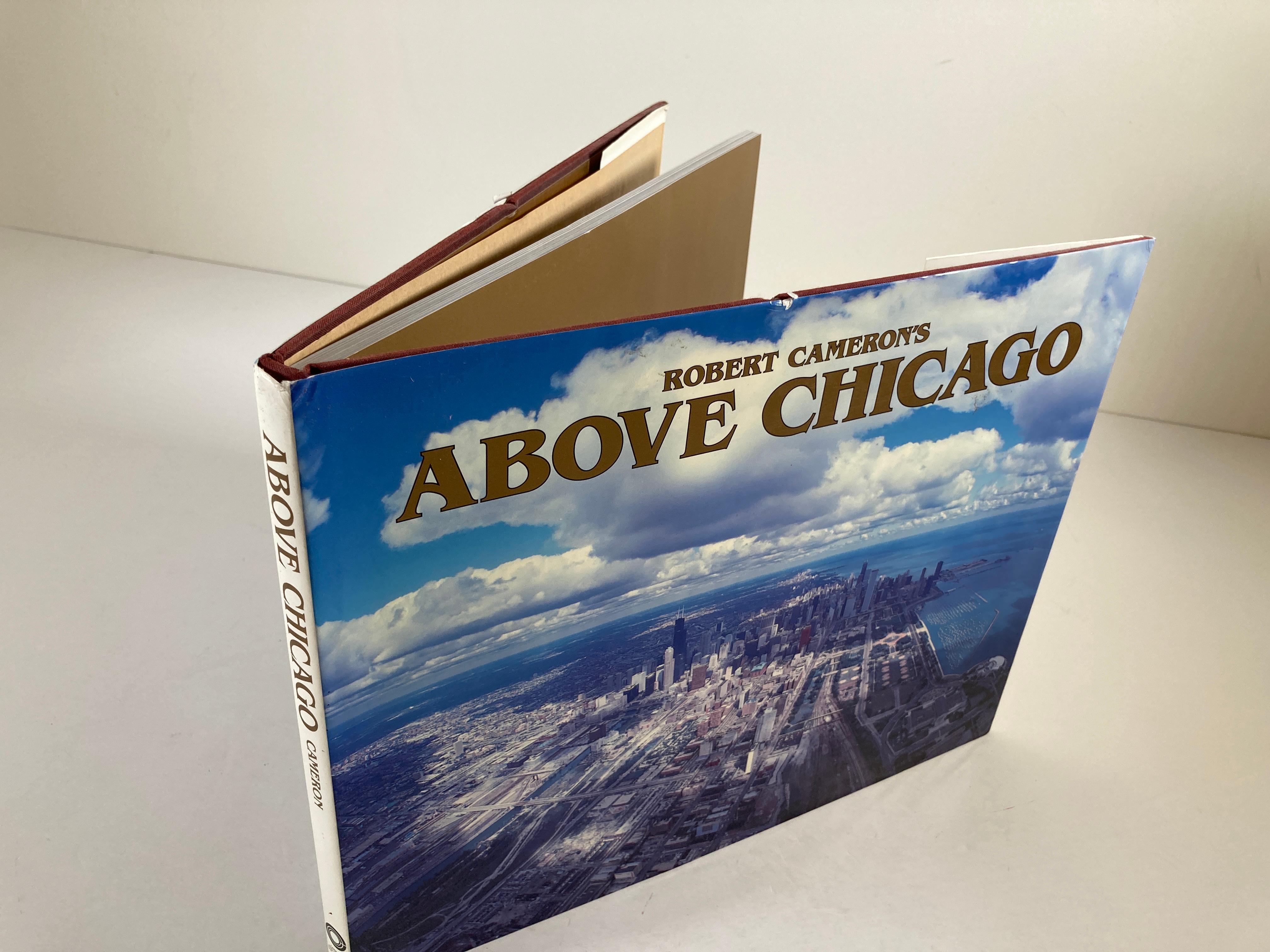 Above Chicago Book by Robert Cameron Hardcover Book In Good Condition In North Hollywood, CA