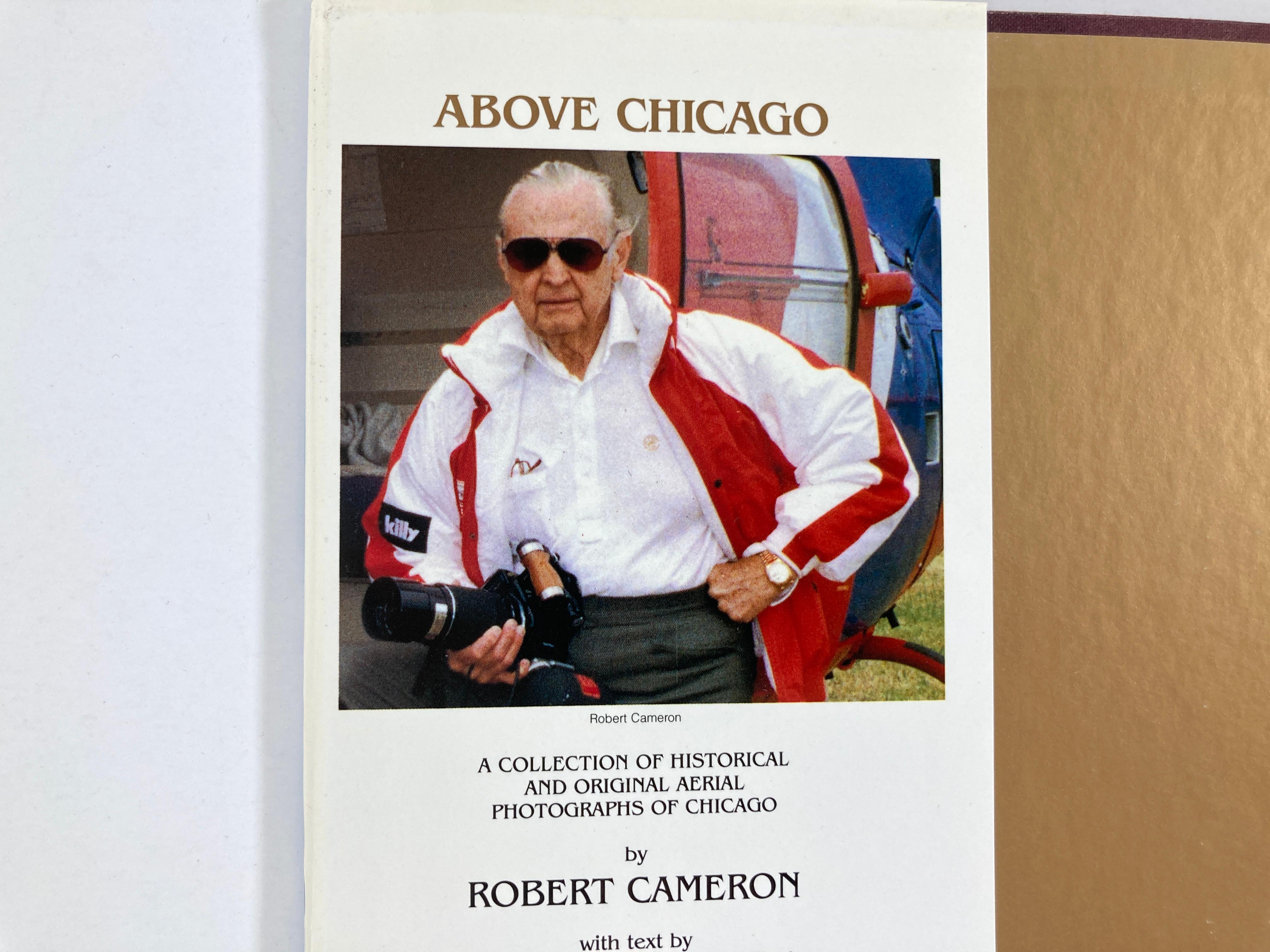 Paper Above Chicago Book by Robert Cameron Hardcover Book