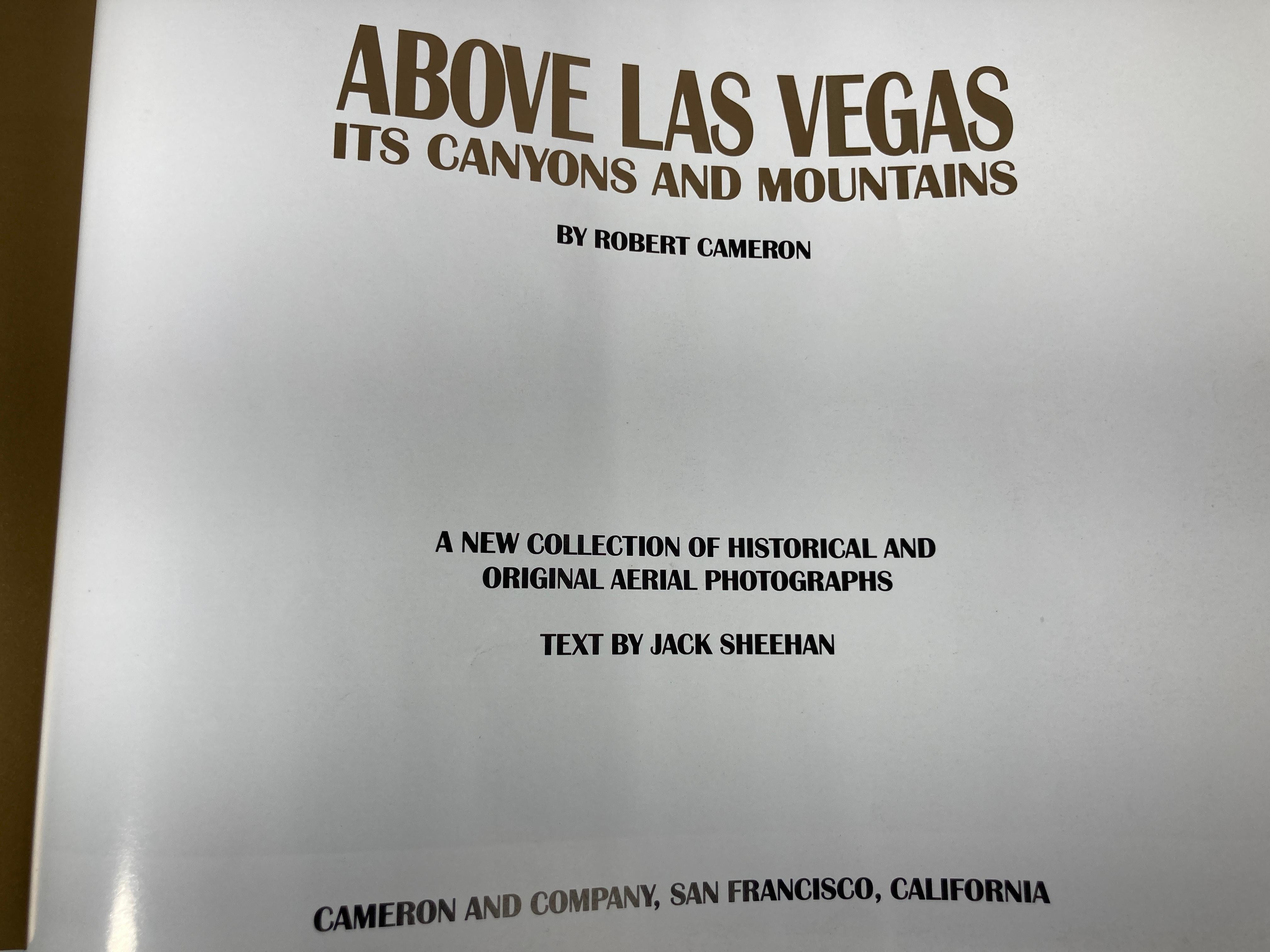 Above Las Vegas by Robert Cameron In Good Condition For Sale In North Hollywood, CA