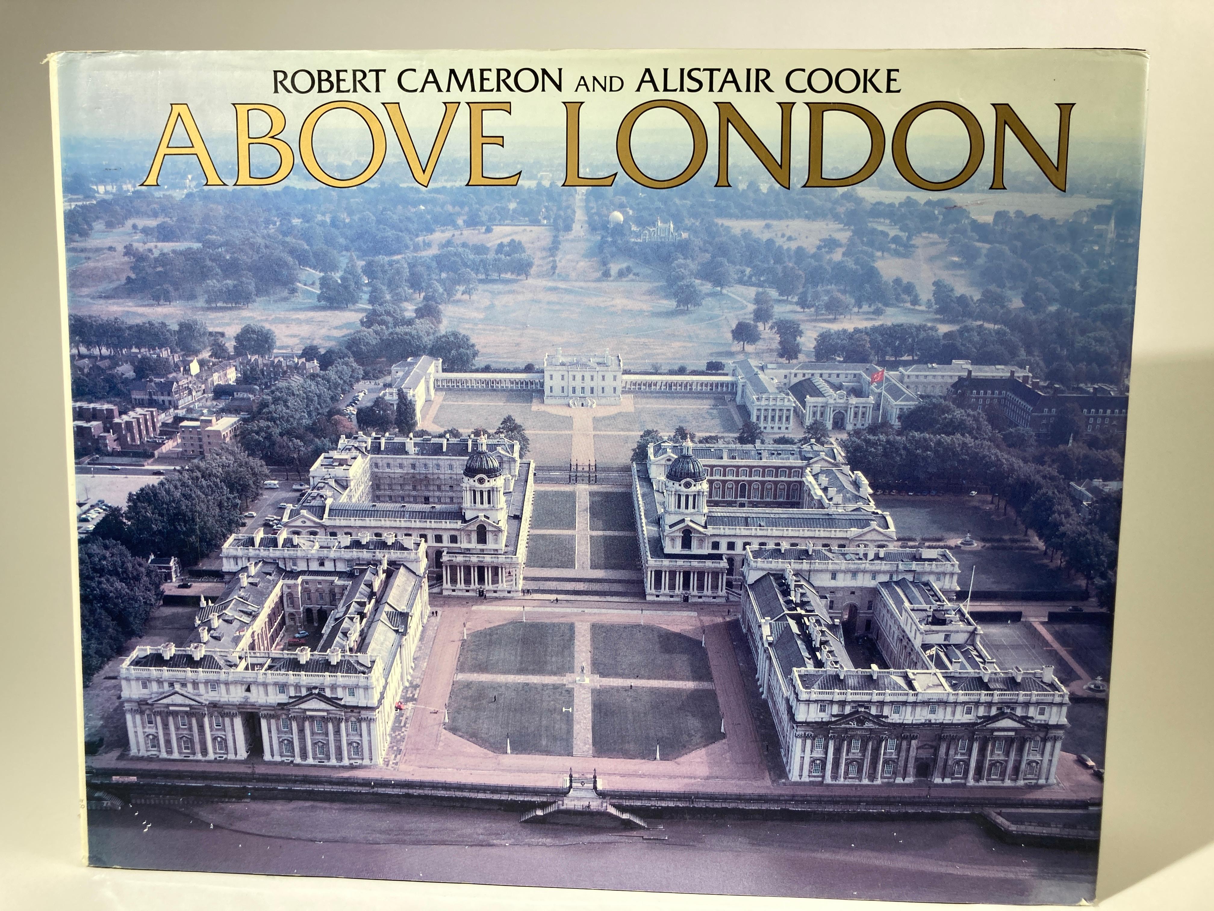Above London. Visitors to England who marvel at this lush land on their first incoming flight now have a volume to treasure forever. Here are the famed gardens, the majestic estates, the granduer of centuries of architecture. Along with Robert
