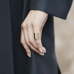 ABOY Logos Ring 18k Gold