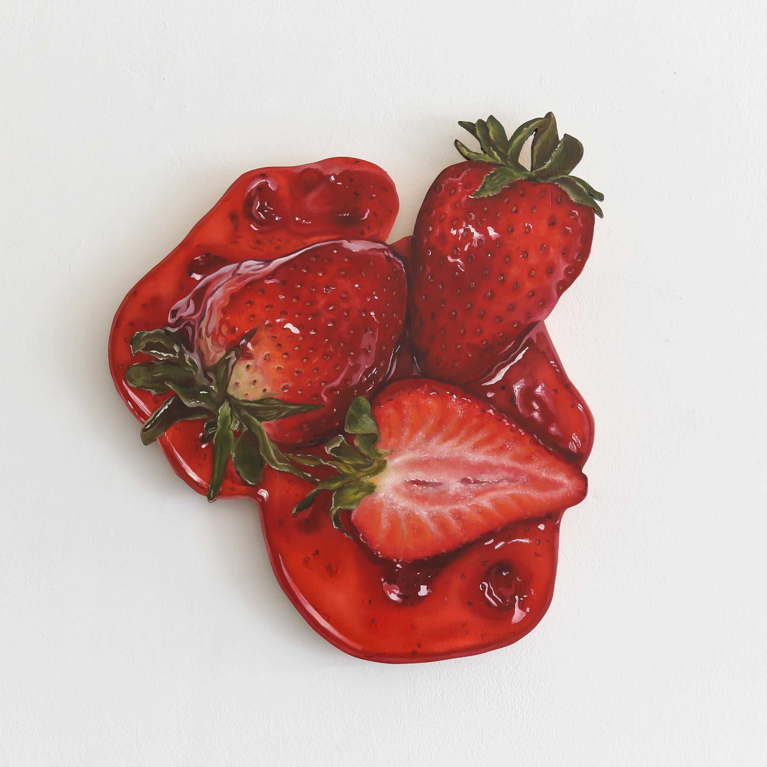 Fragola salata - Painting di Abra Johnson