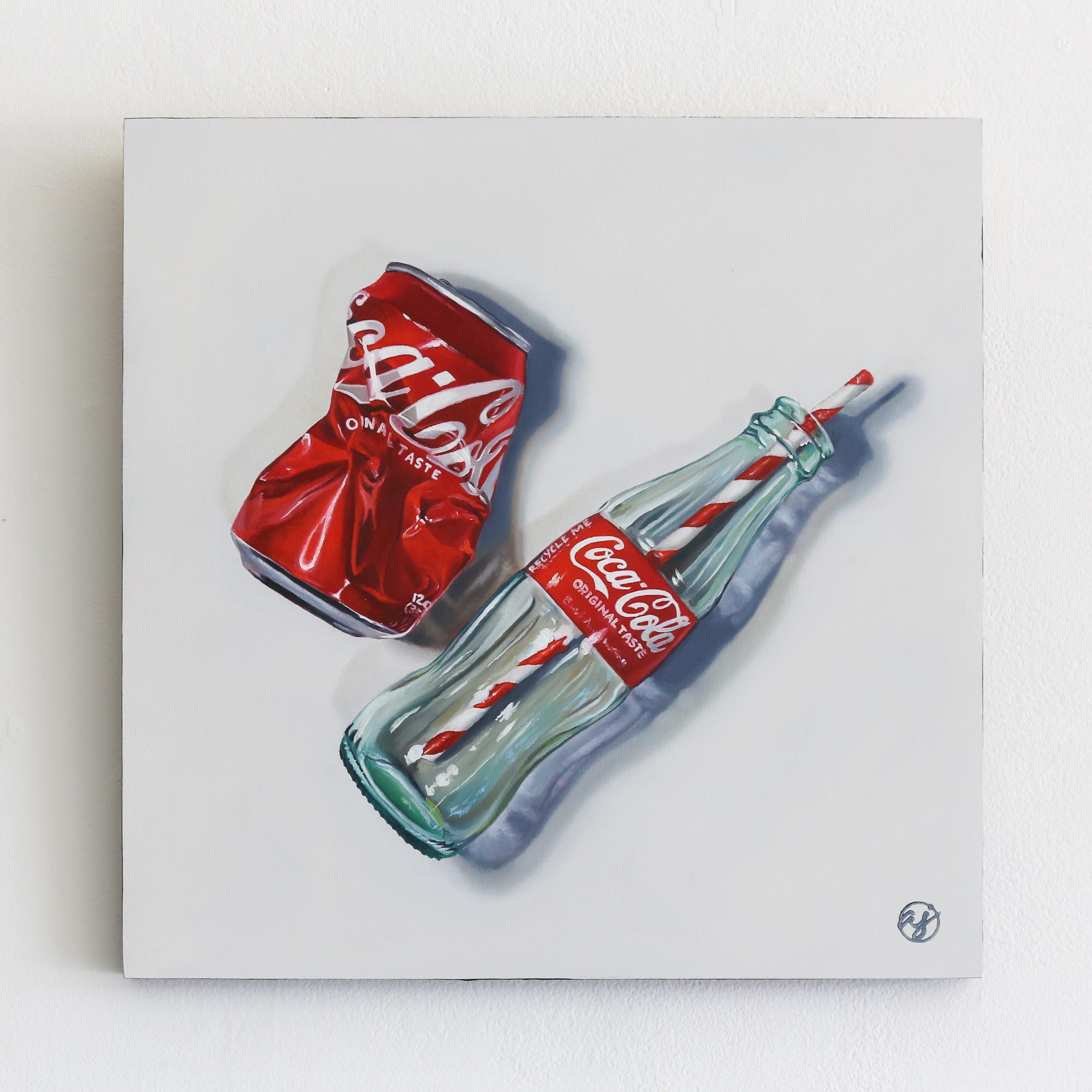 Studio Recycling – Painting von Abra Johnson