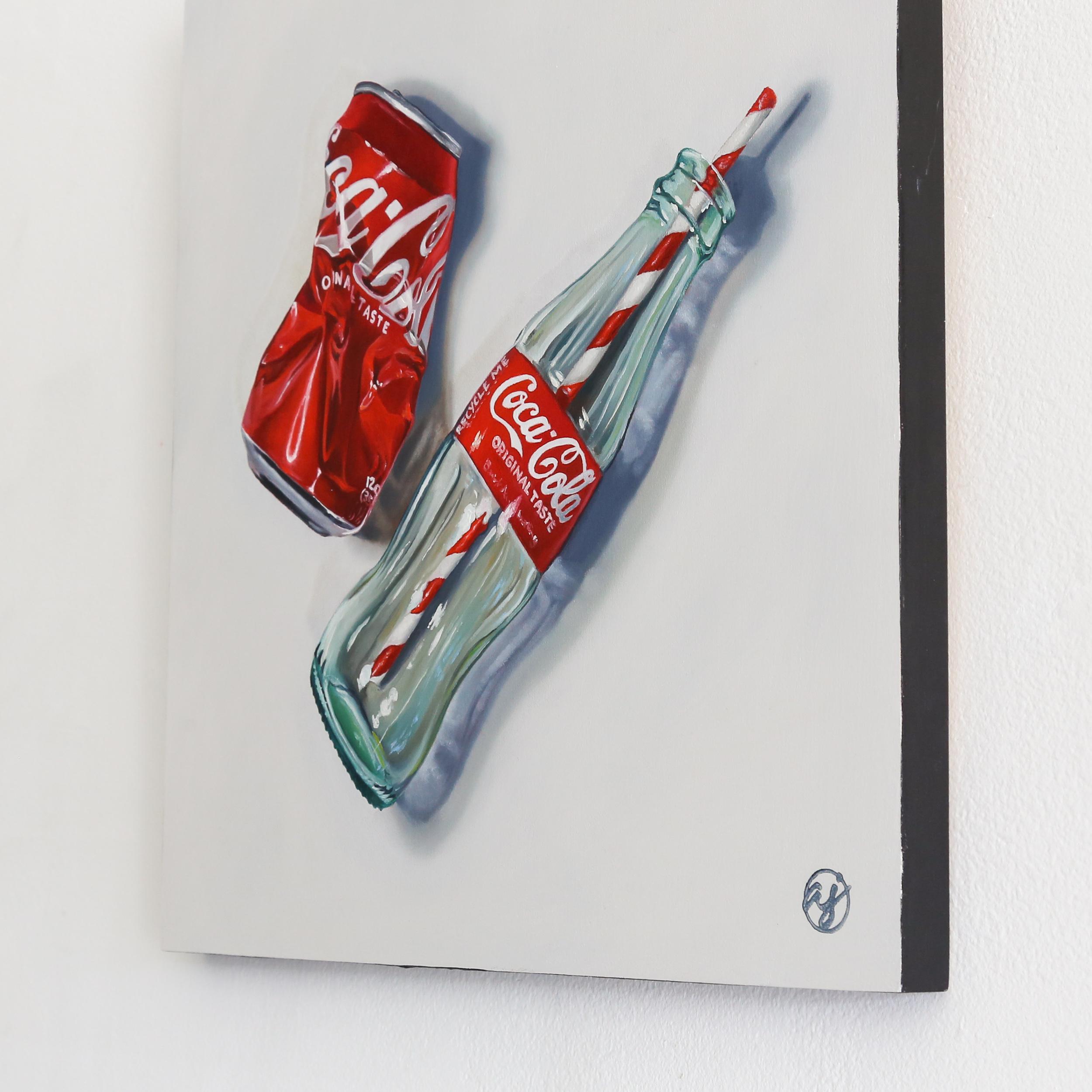 Studio Recycling (Realismus), Painting, von Abra Johnson