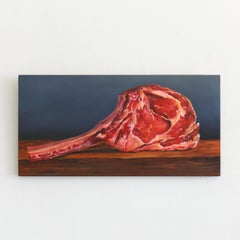 Tomahawk Steak – Realistisches Ölgemälde