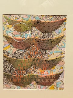 "Abracadabra" Abstract Lithograph