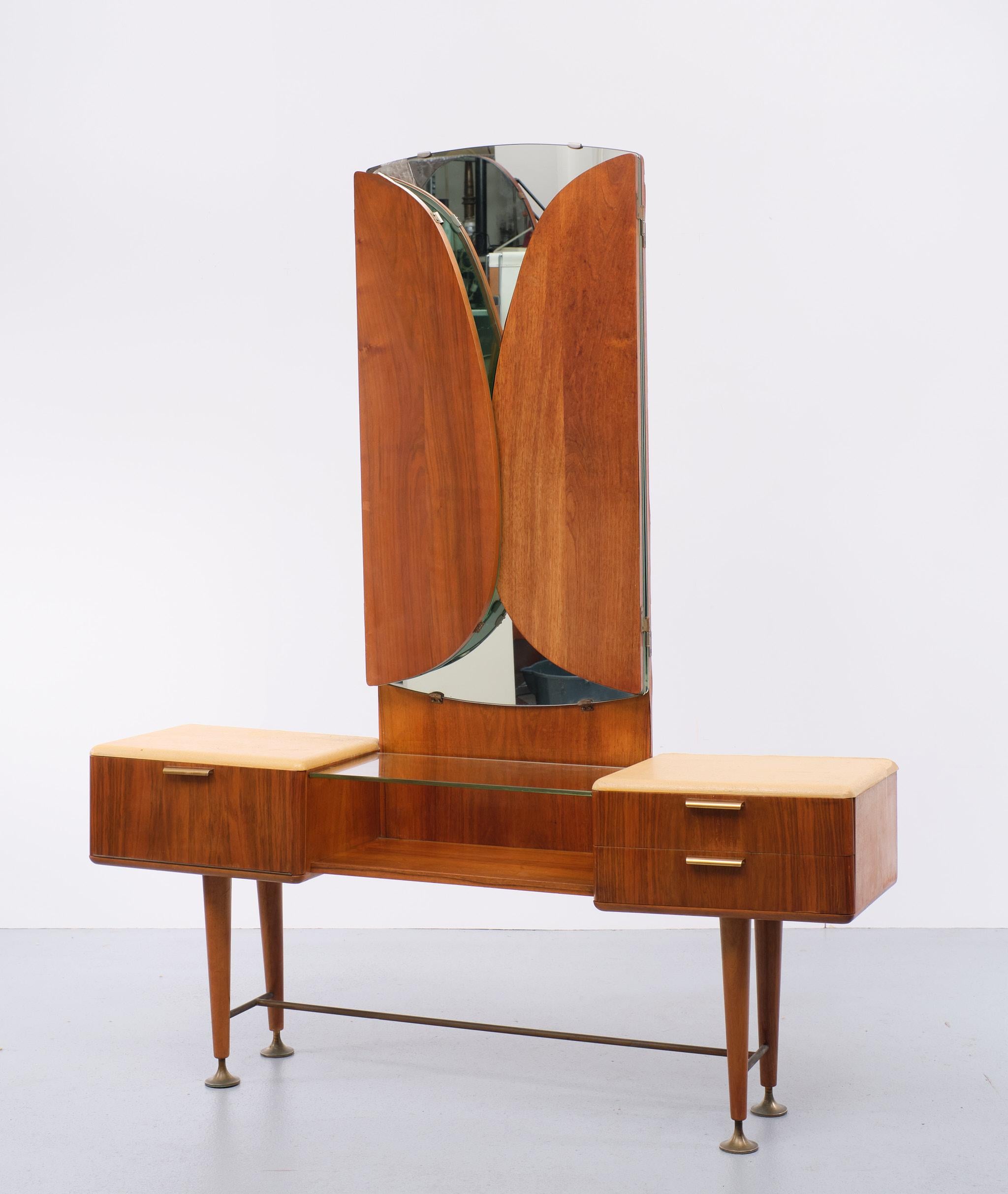 Nutwood Abraham A Patijn Dressing Table 1950s Dutch