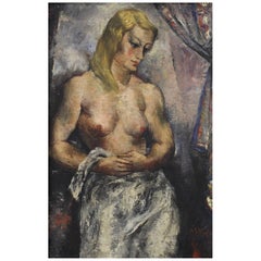 Abraham Baylinson Nude Painting
