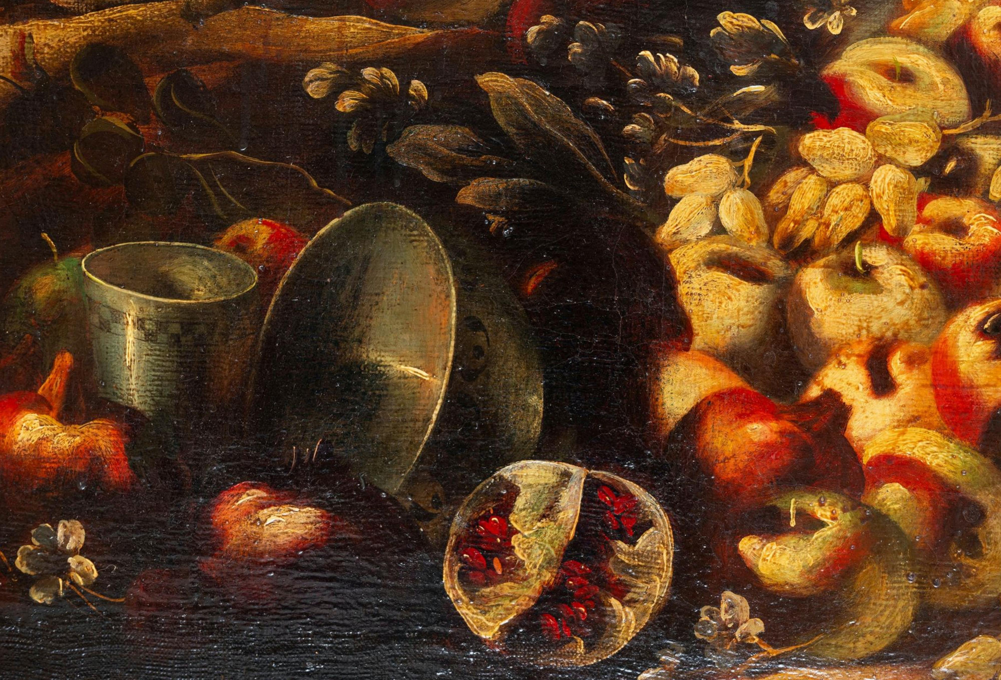 Oiled Abraham Brueghel (1631-1690) Attribution - 