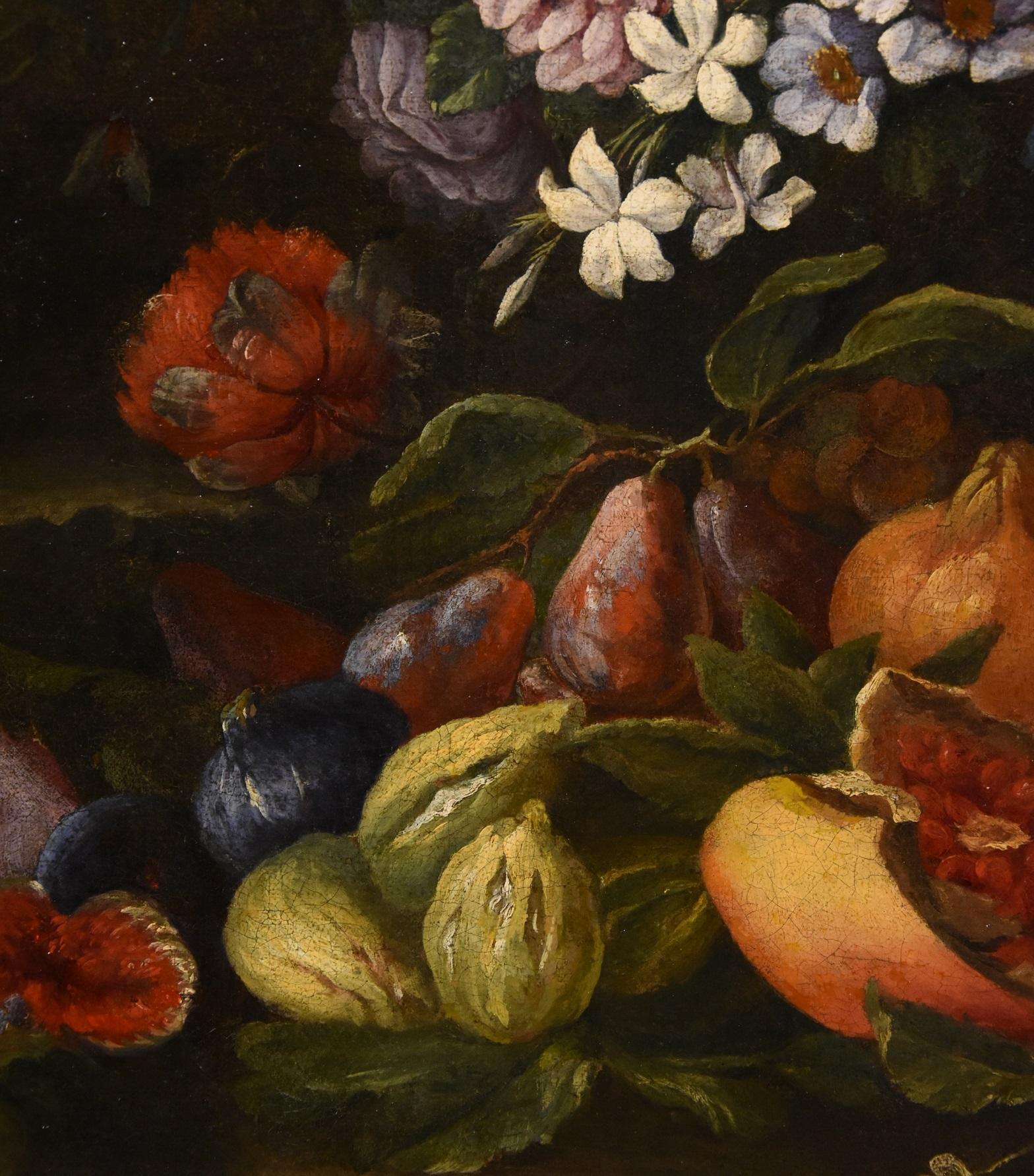 Brueghel Still Life Flowers Fruits Paint Old master Flemish 17th Century Italy 6