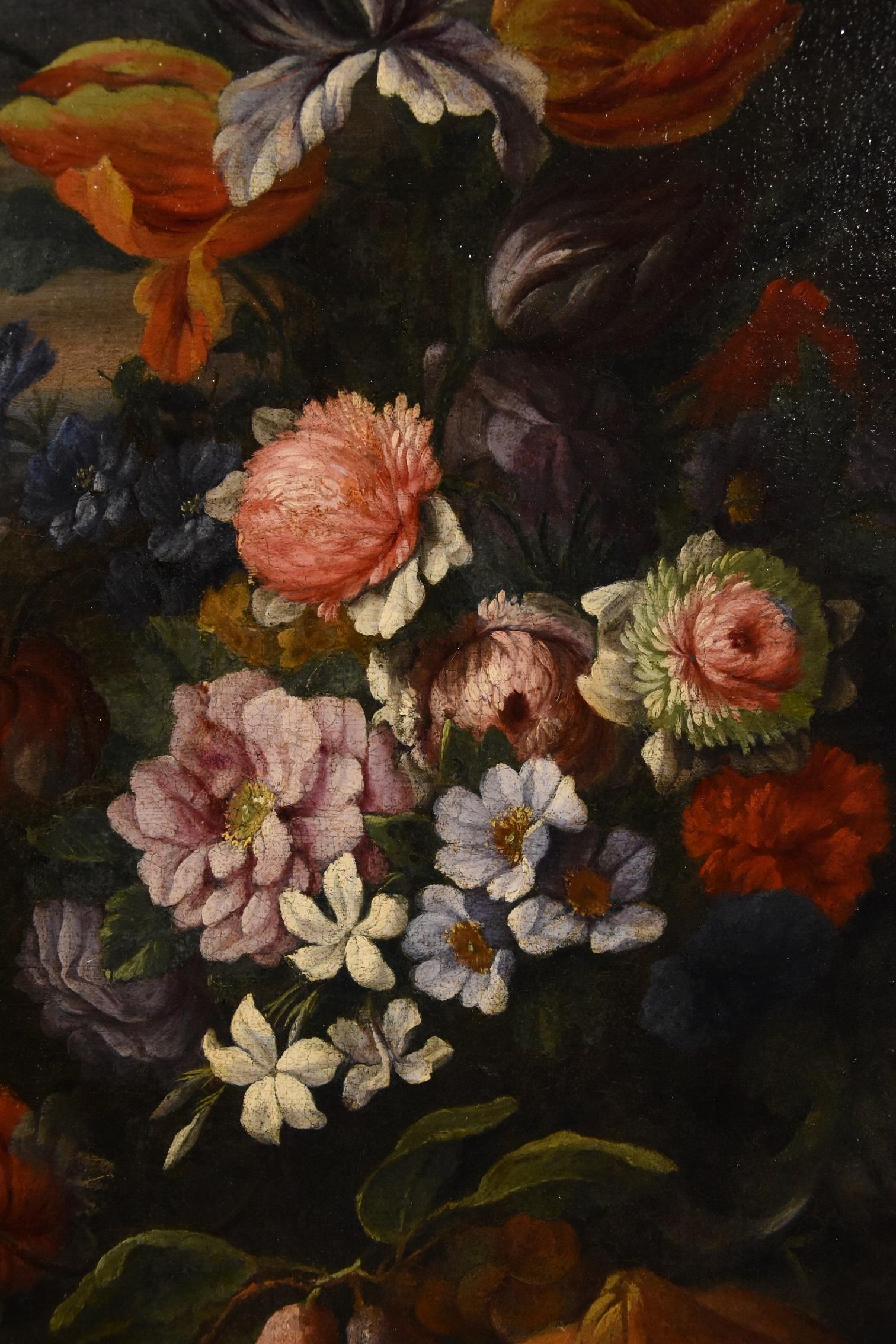Brueghel Still Life Flowers Fruits Paint Old master Flemish 17th Century Italy 11