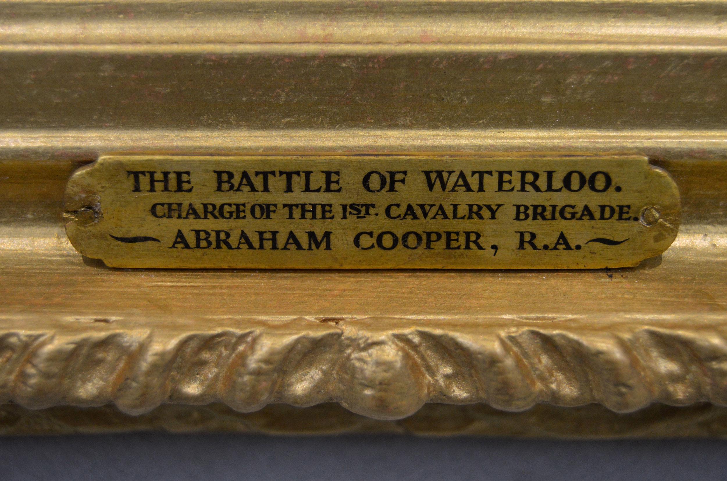 Dipinto a olio storico militare del XIX secolo raffigurante Wellington a Wellington in vendita 1