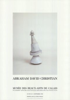 Abraham David Christian 'Calais Museum of Fine Arts' 1988- Offsetlithographie
