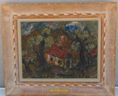 Abraham Goldberg Artiste israélien né à New York - House New York avec toit rouge