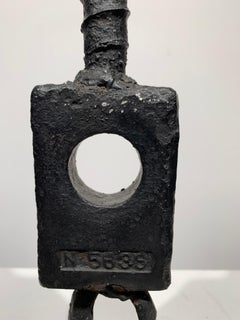 Figure (abstract figural welded sculpture)