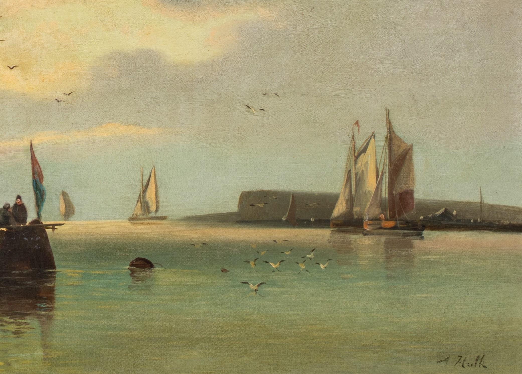 Expédition en estuarie néerlandaise, 19ème siècle 1