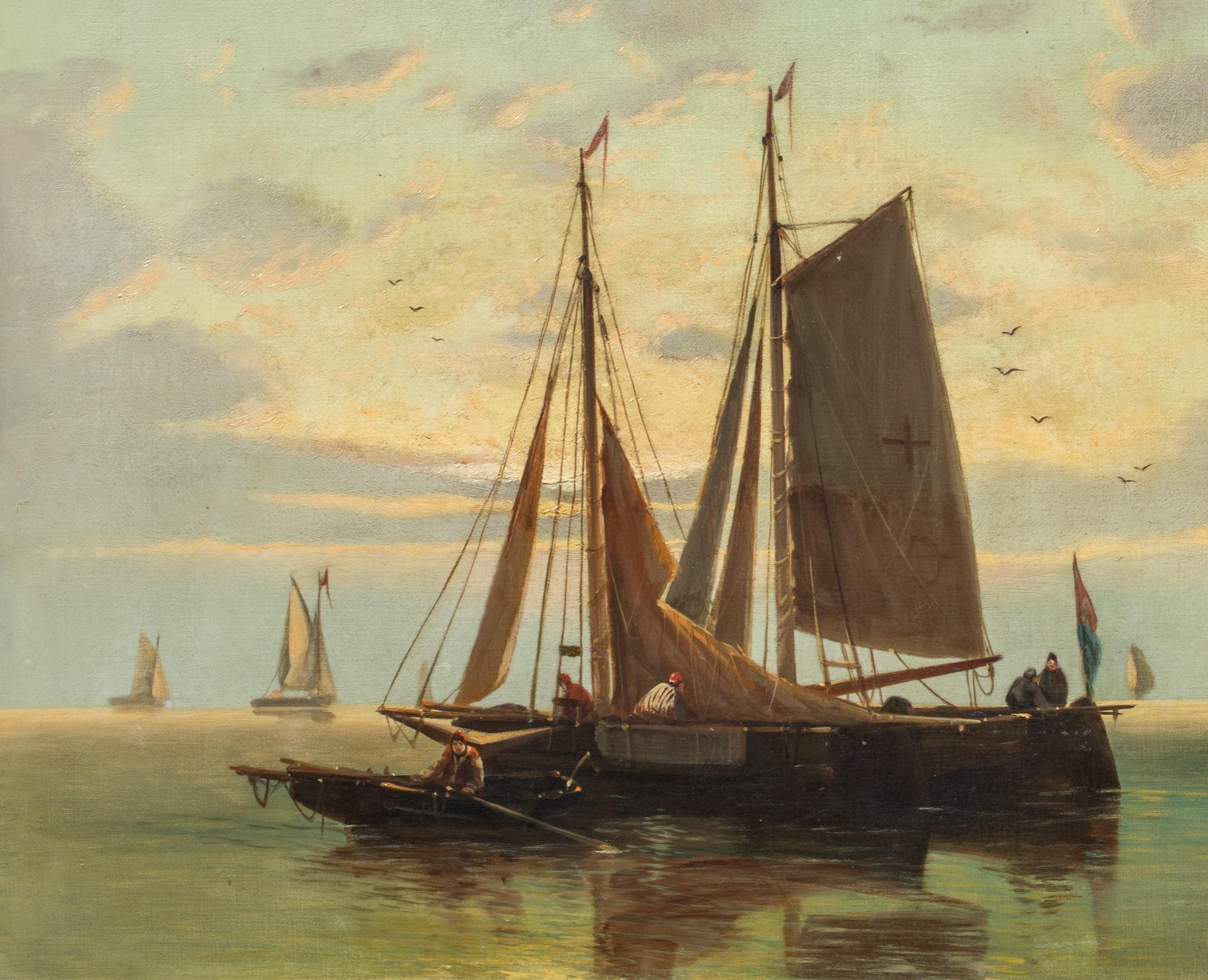 Expédition en estuarie néerlandaise, 19ème siècle 2