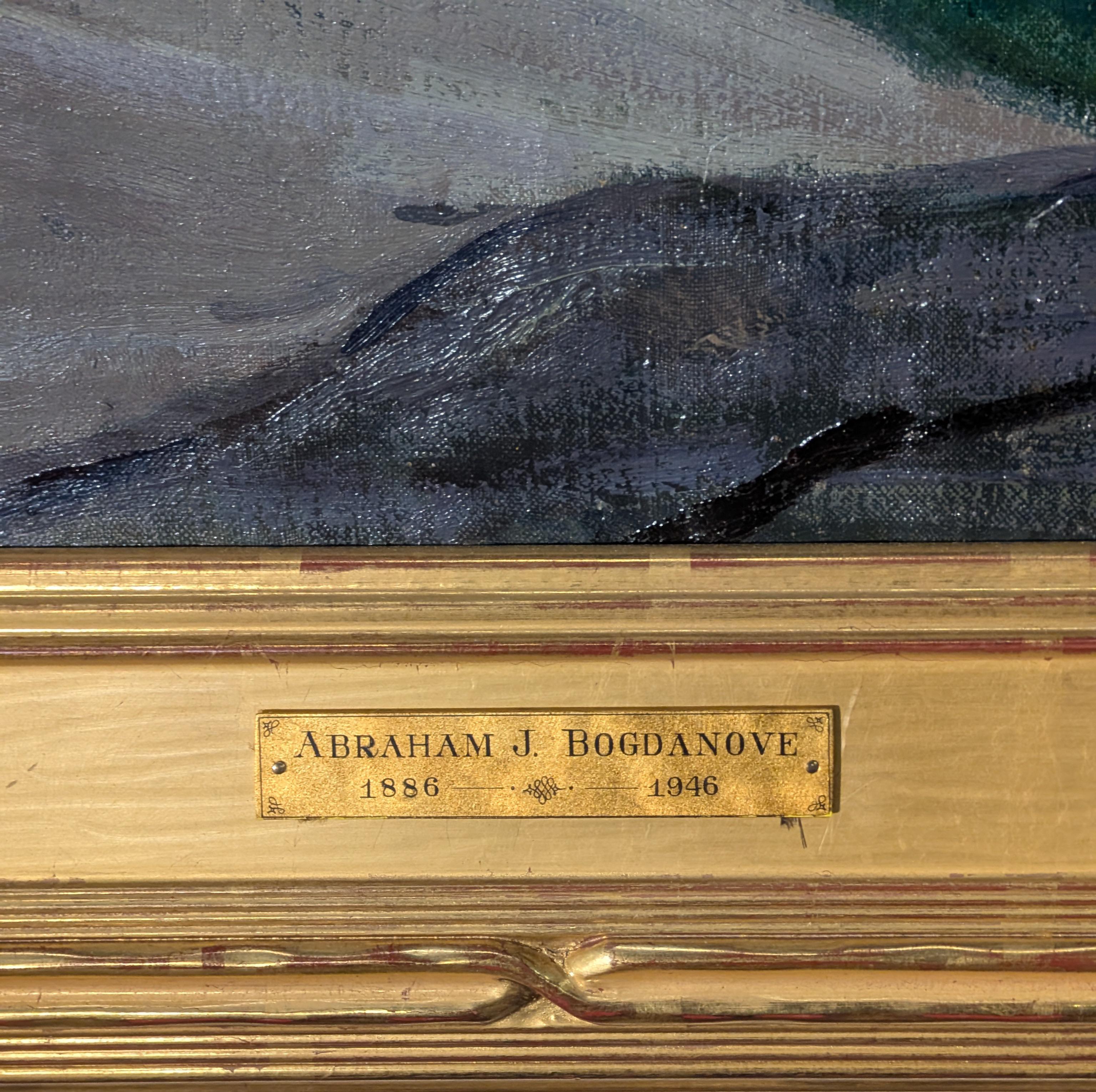 Amerikanischer Impressionist Porträtgemälde von 