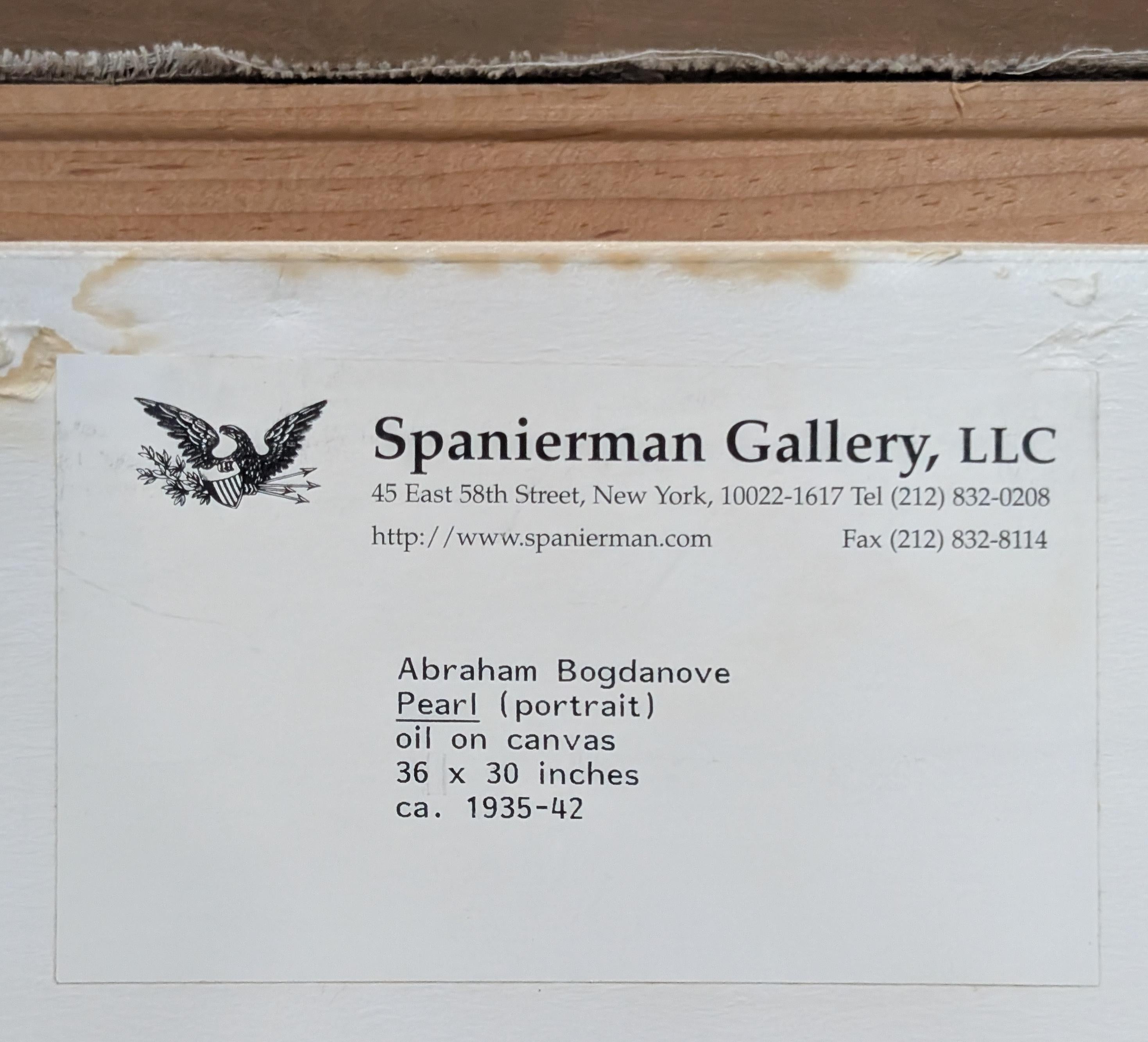 Amerikanischer Impressionist Porträtgemälde von 