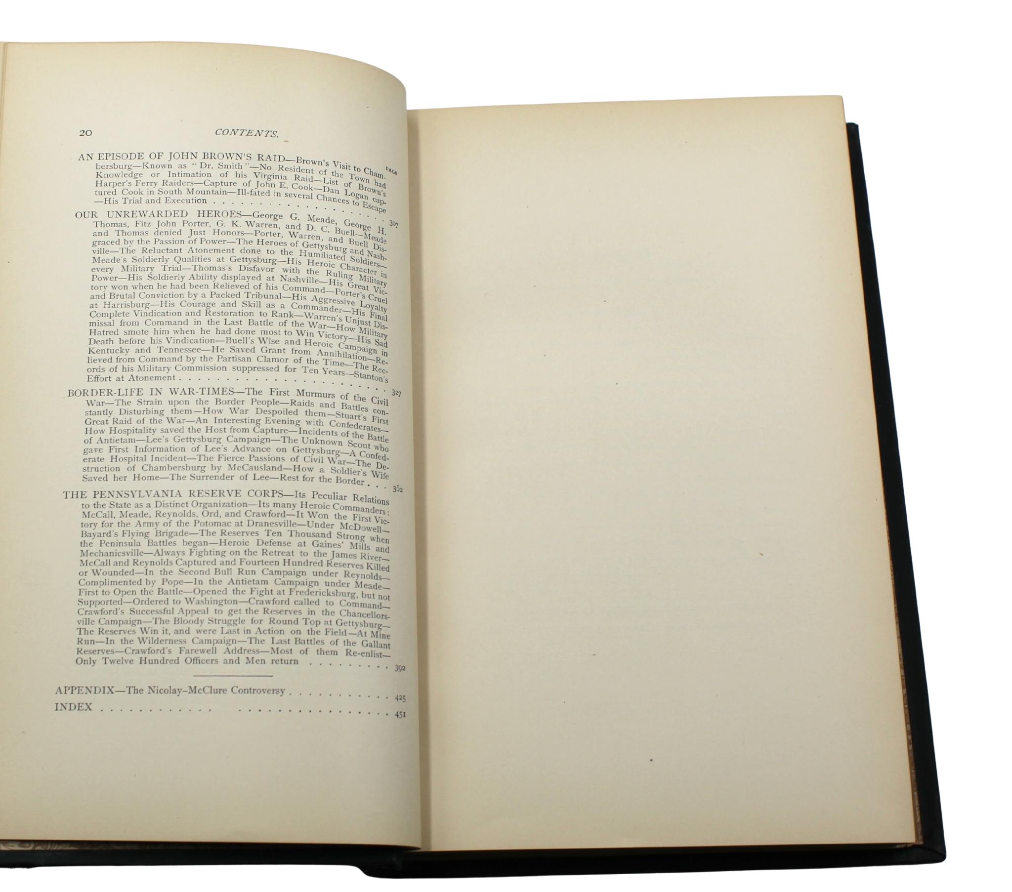 Abraham Lincoln and Men of War-Times by A. K. McClure, First Edition, 1892 For Sale 3