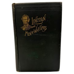 Abraham Lincoln and Men of War-Times by A. K. McClure, in Original Boards, 1892