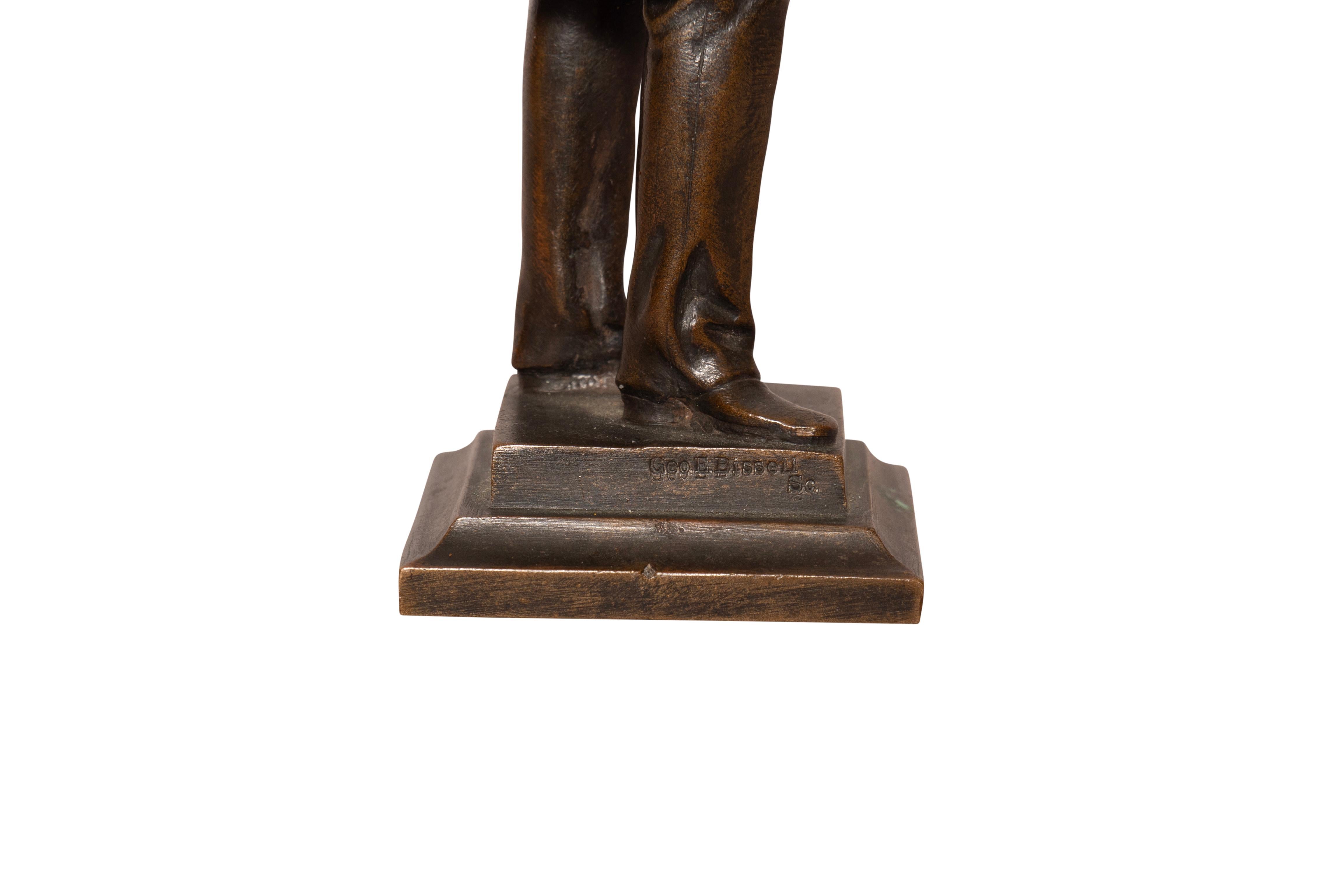 Bronze von George E. Bissell, Abraham Lincoln im Angebot 5