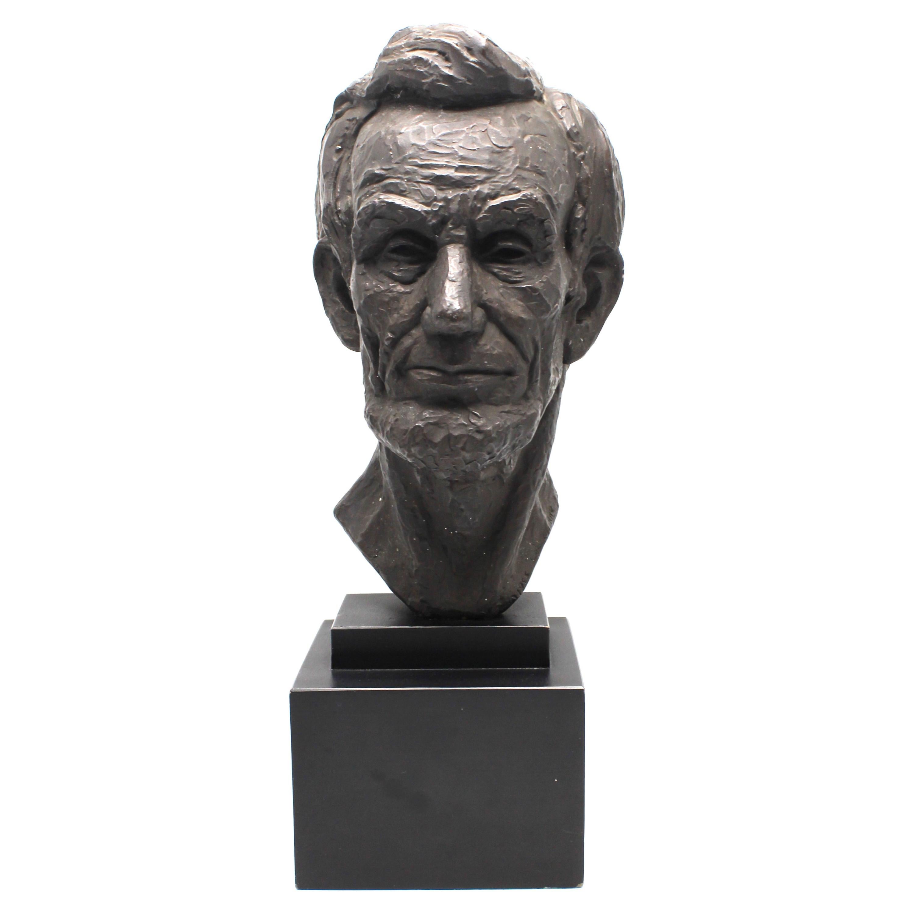 Sale The Perfect Fathers Day Gift Abraham Lincoln Bust 