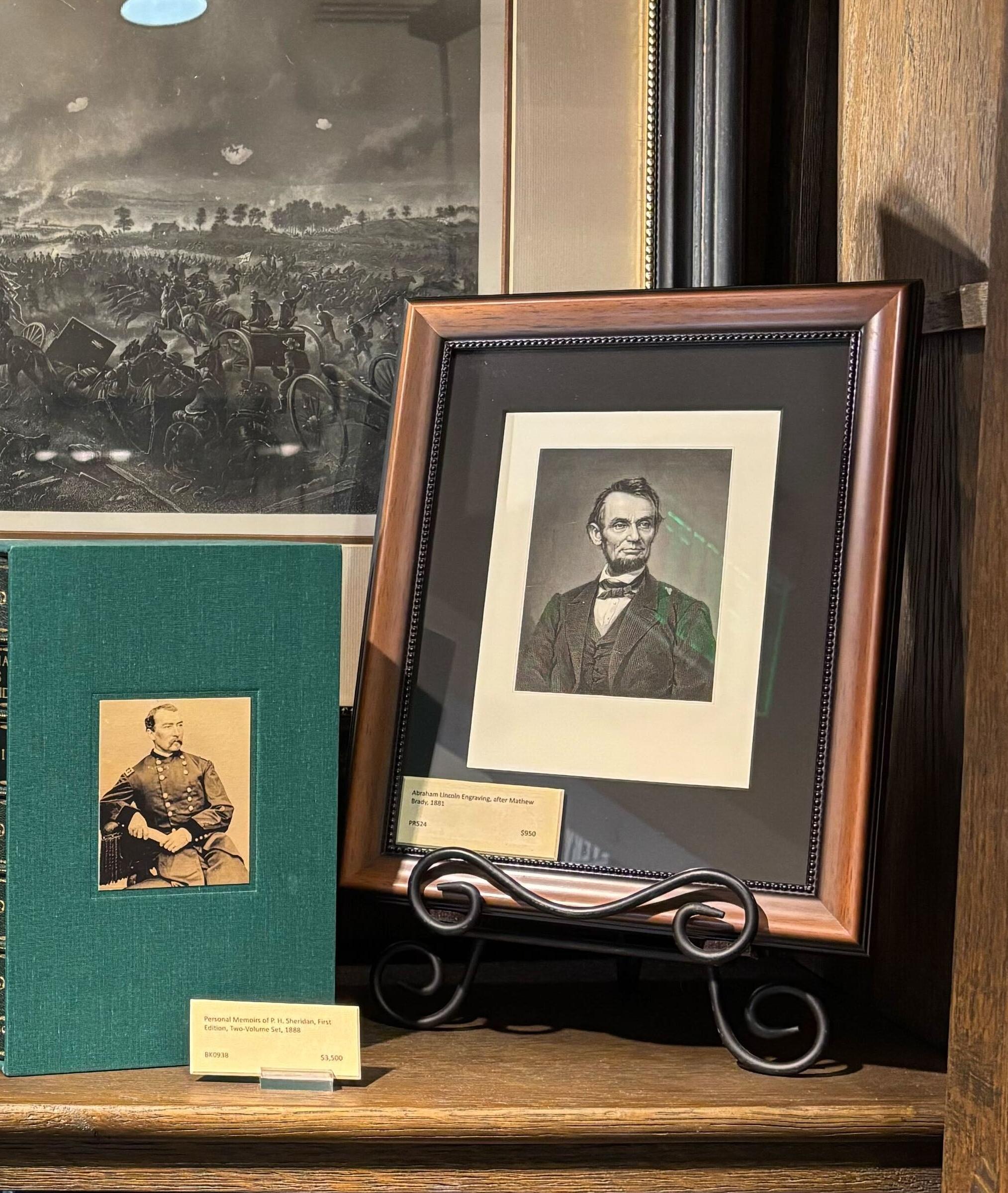 Incisione di Abraham Lincoln, dopo Mathew Brady, 1881 in vendita 1