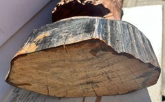 Abraham Lincoln Head  Folk Sculpture