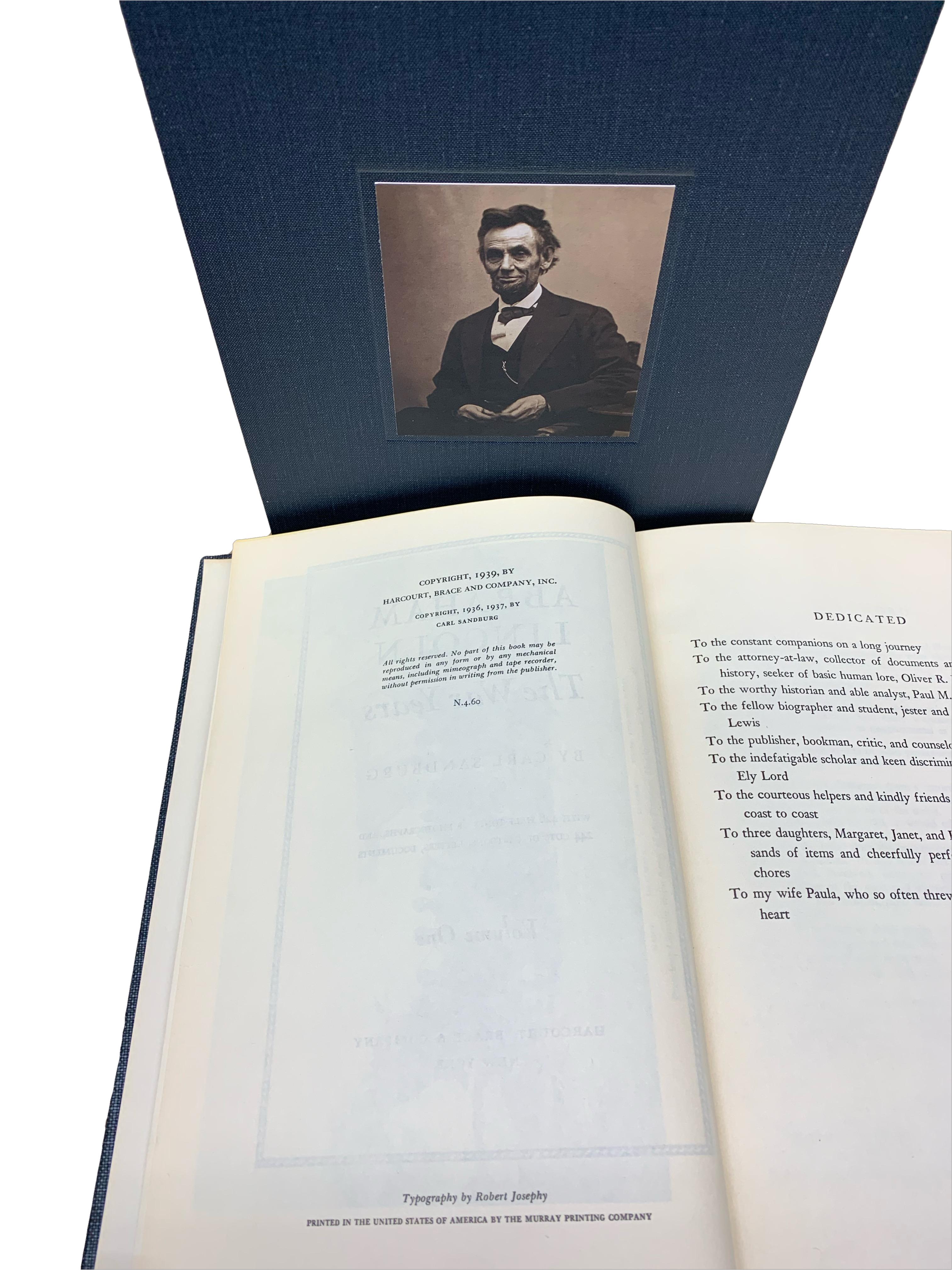 carl sandburg abraham lincoln
