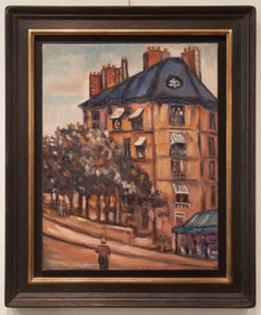 Abraham Mintchine "Paris" Circa 1930, Oil on Canvas School of Paris