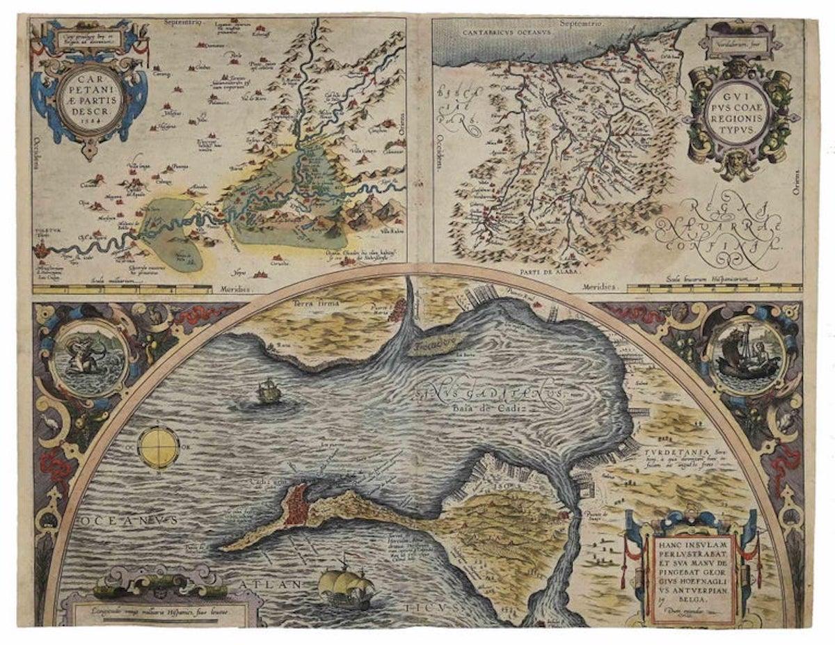 Collection of 110 original maps by Abraham Ortelius - 1584 1