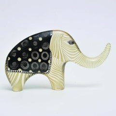 Abraham Palatnik Lucite Elephant Sculpture