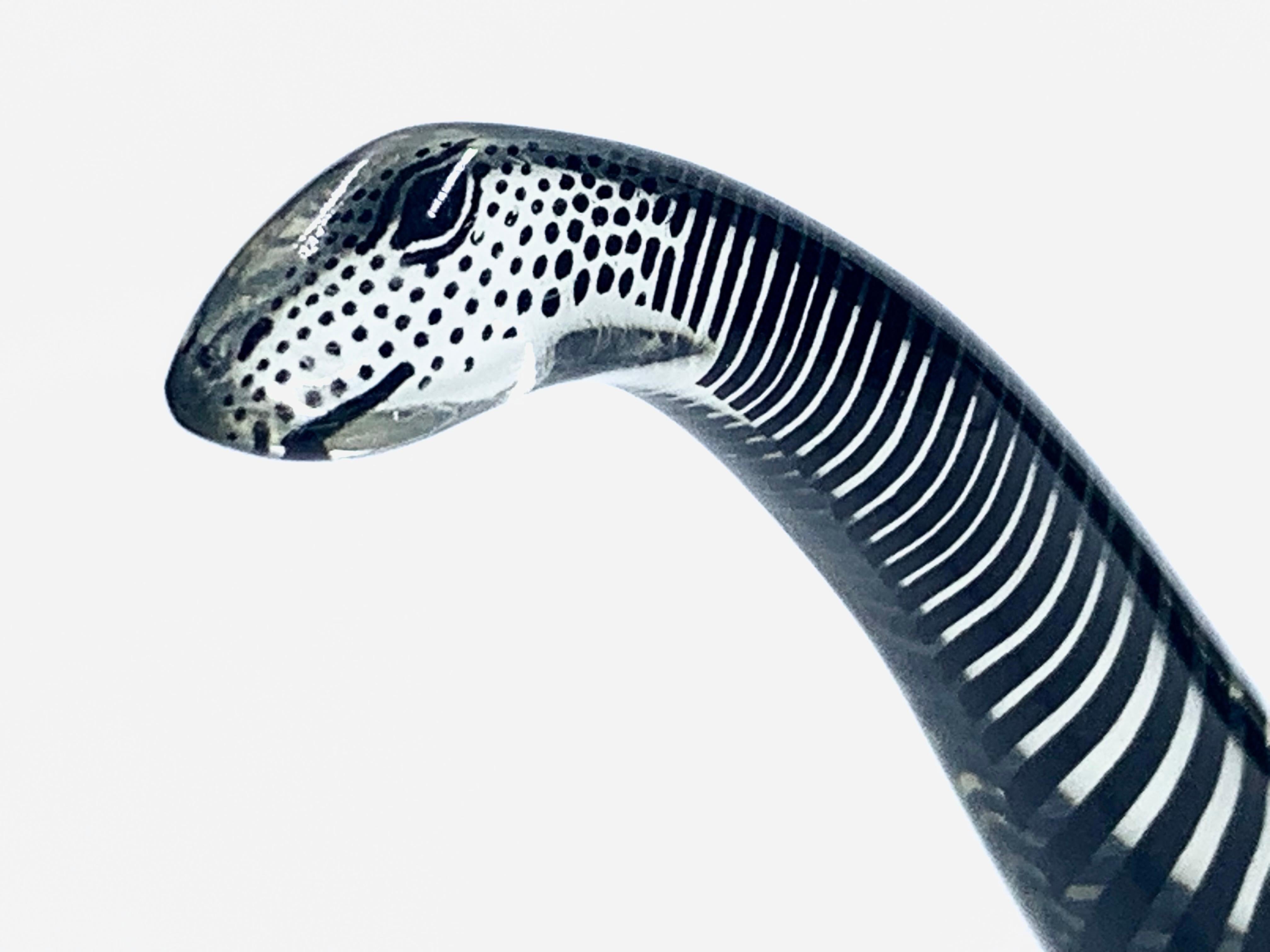 Abraham Palatnik, a very rare Brontosaurus, in black, Brazil, c.1970. 4