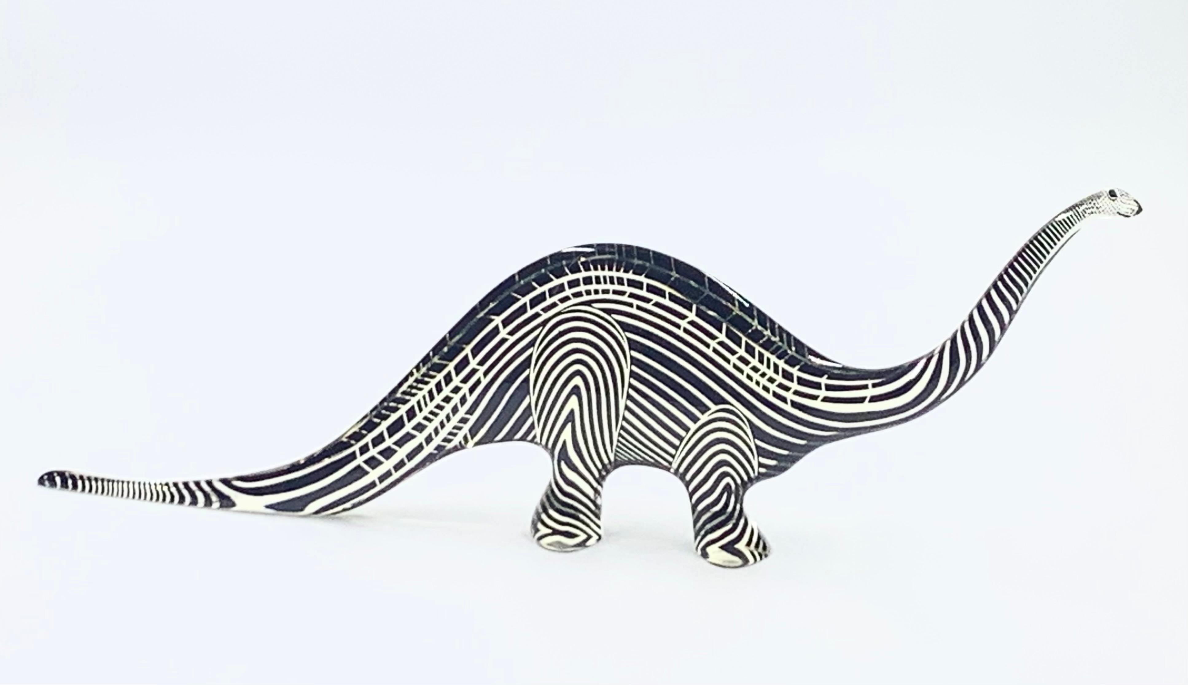 Abraham Palatnik, a very rare Brontosaurus, in black, Brazil, c.1970. 1