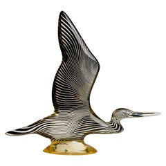 Abraham Palatnik Acrylic Duck Sculpture