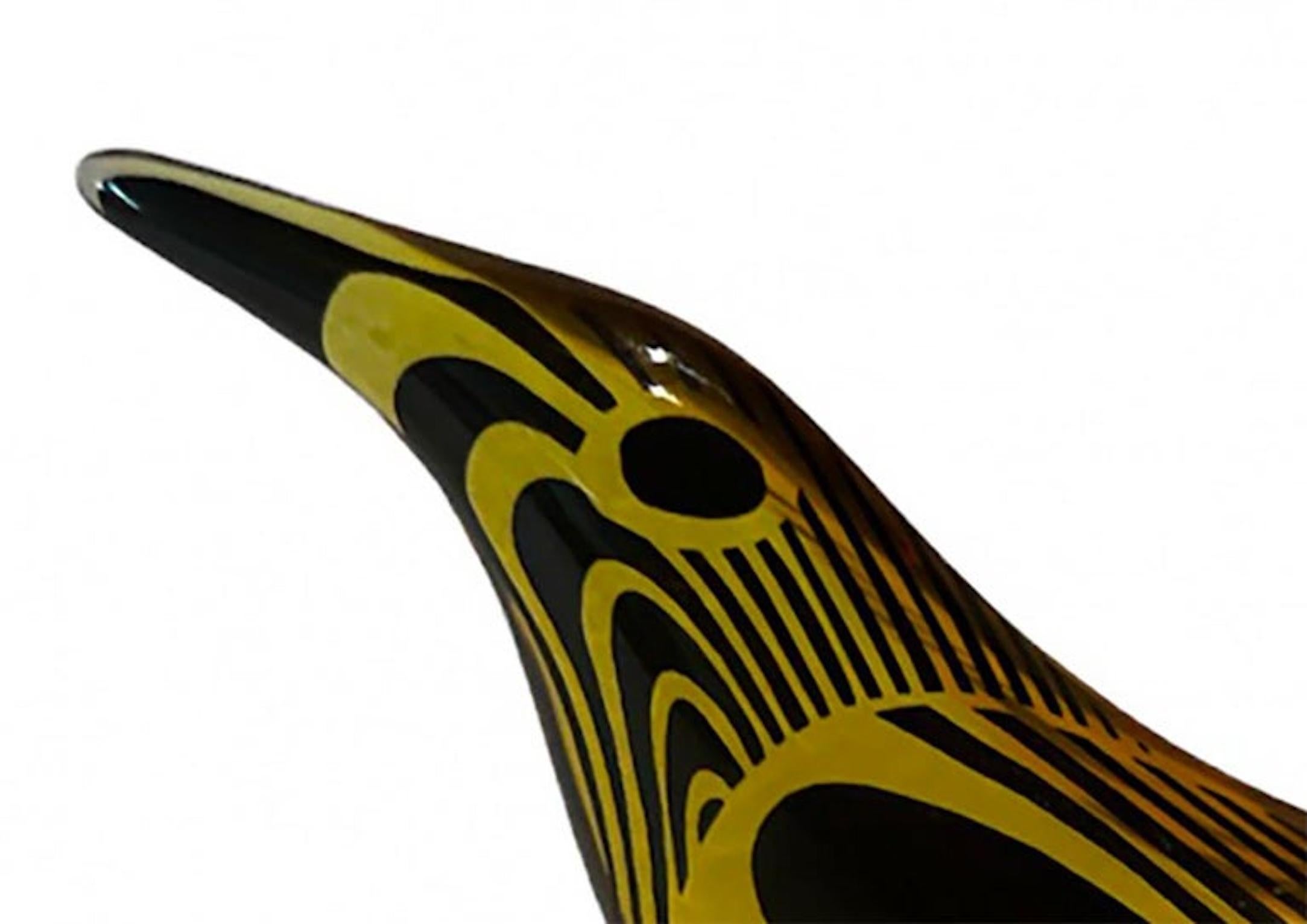 Brésilien Abraham Palatnik, Oiseau, sculpture cinétique en résine acrylique, Brésil, c.C. 1960 en vente